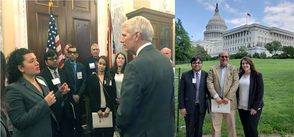 Residents represented The University of Toledo at the American College of Physicians (ACP) Leadership Day