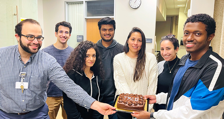 Group of student and faculty for the TMCD program