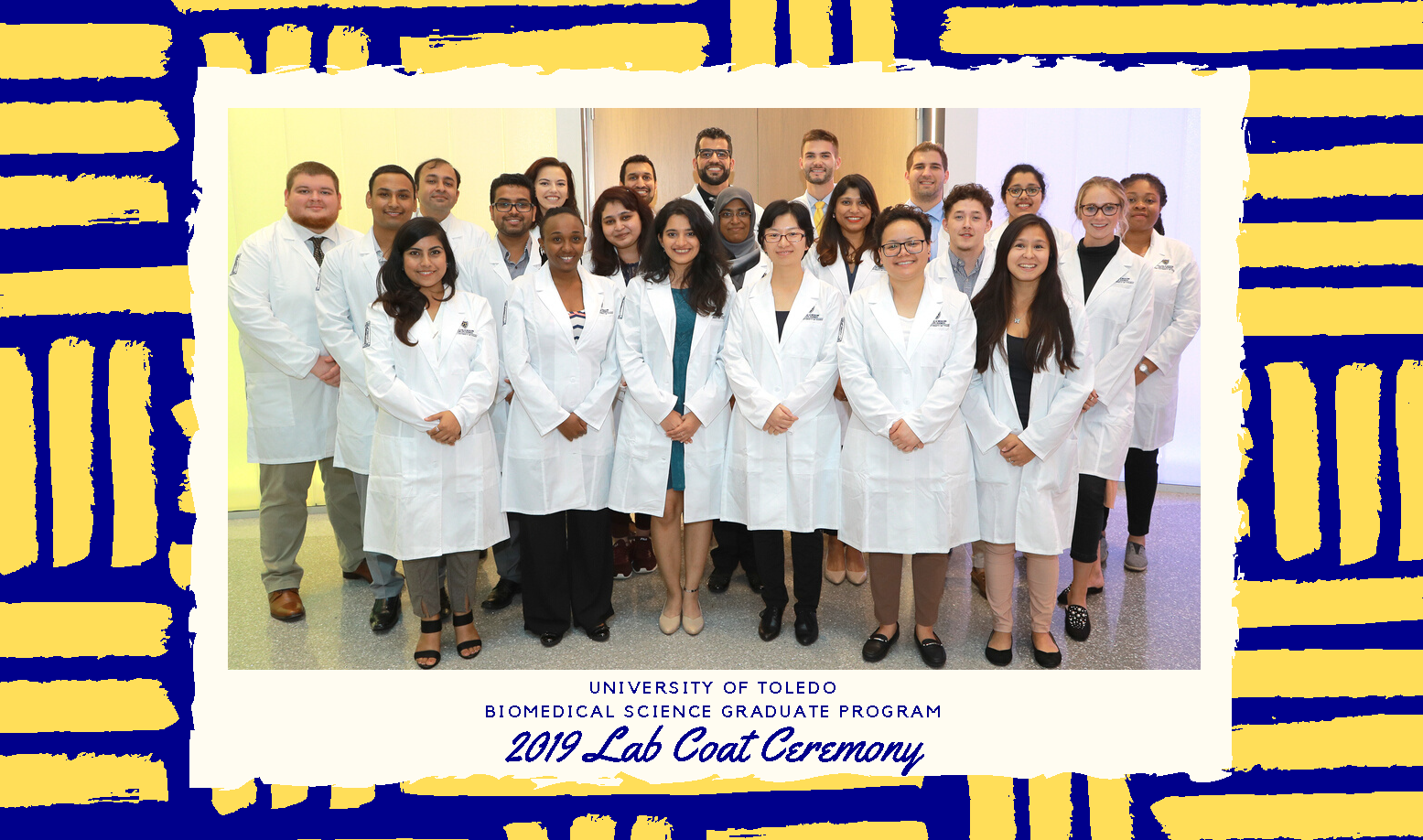 2019 Lab Coat Ceremony Students