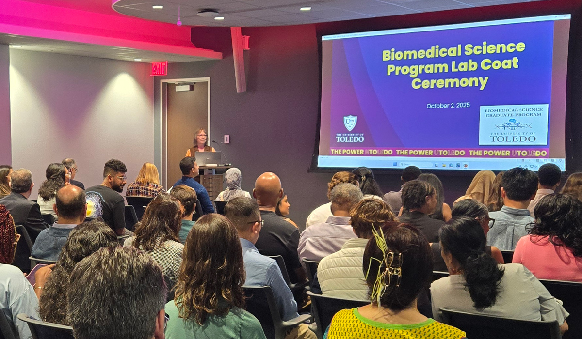 Inside the Simulation Center at the 2025 Biomedical Lab Coat Ceremony
