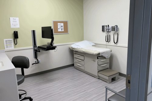 Neuroscience Clinic Patient Room