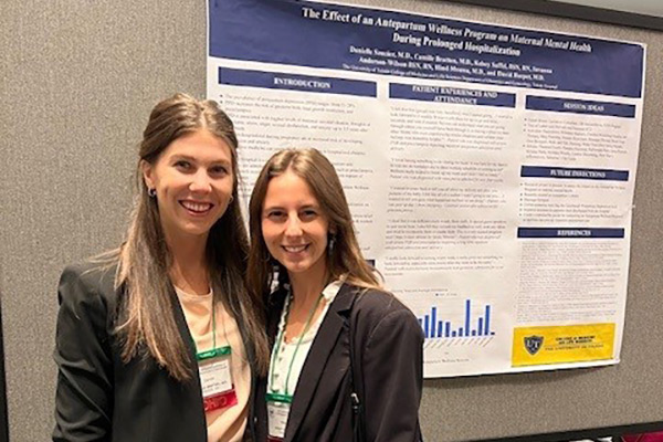 C. Bratton and Hailey Cox at the 2024 national conference.