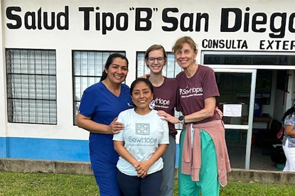 Dana, Dr. Ruch, and two others Guatemala