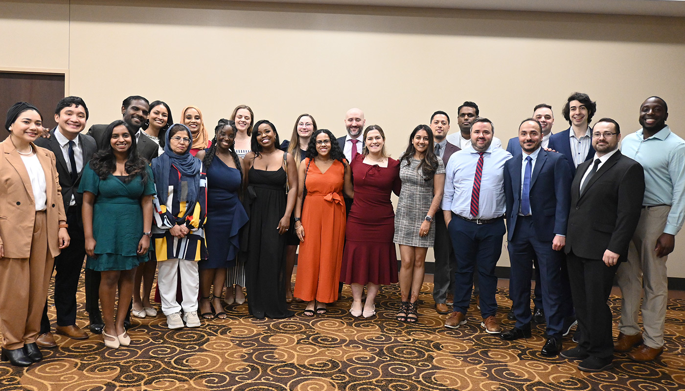 Current residents pictured at a recent celebration