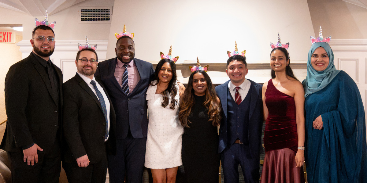 Photo of recent graduated residents