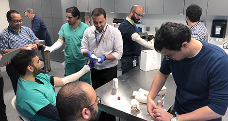 Resident simulation exercises