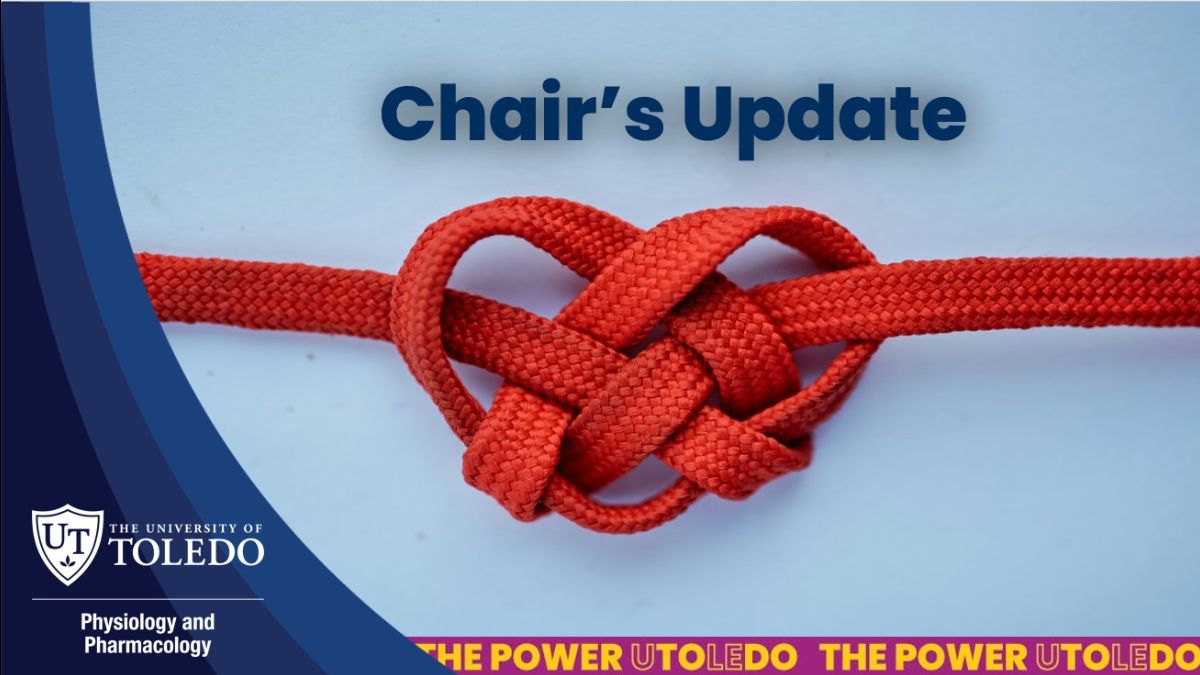 Artwork for Chair's Update newsletter.
