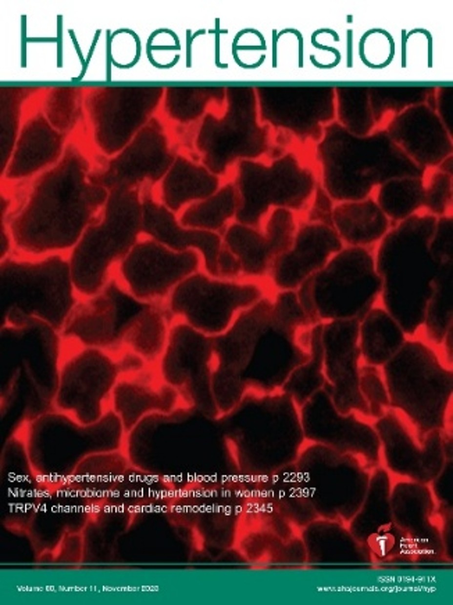 Hypertension magazine cover