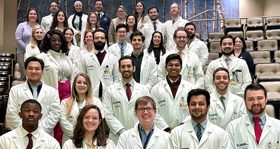 Surgery residents group photo