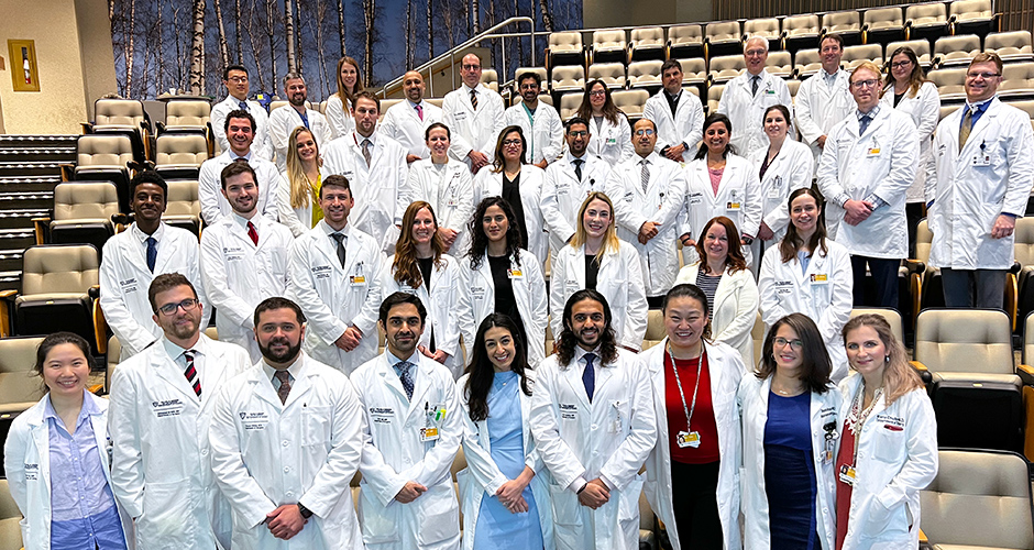Surgery residents group photo