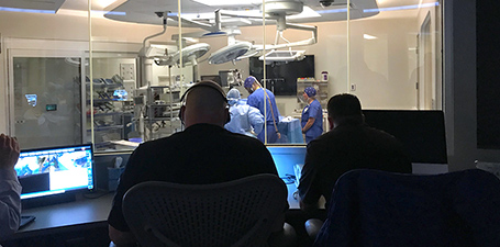 Surgeons in the Simulation Center