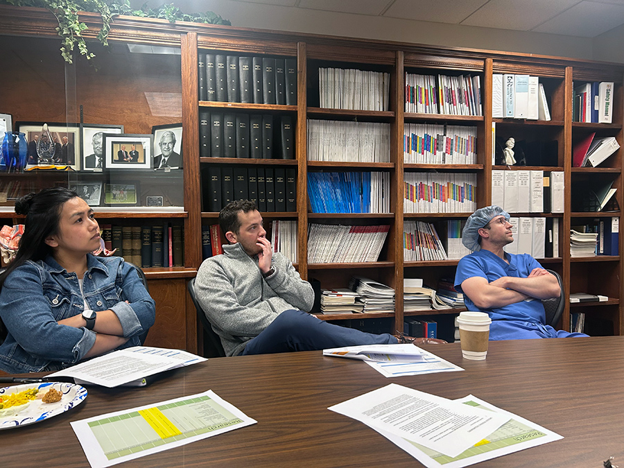 Residents at Grand Rounds
