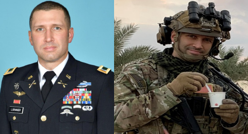 Chris Loranger has served over 18 years in the United States Army. 