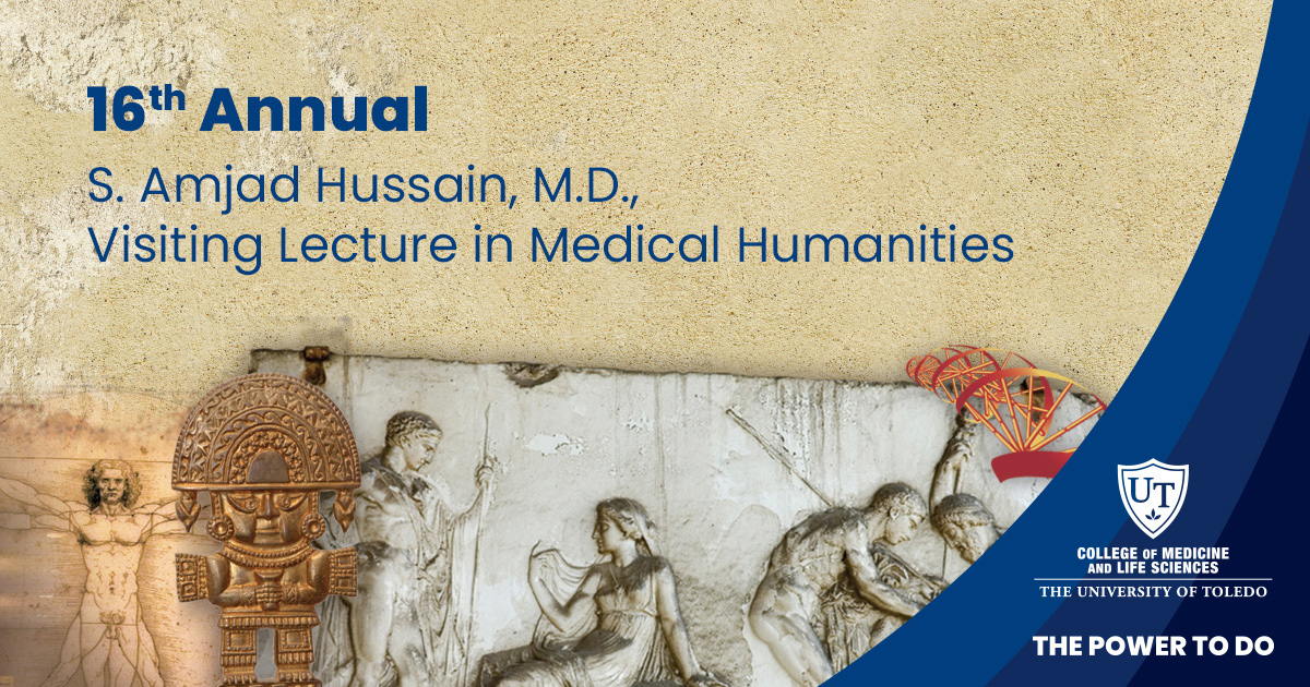 Artwork for 16th Annual S. Amjad Hussain, M.D. Visiting Lecture in Medical Humanities