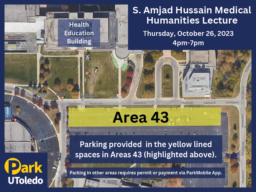 Parking Map for Lecture