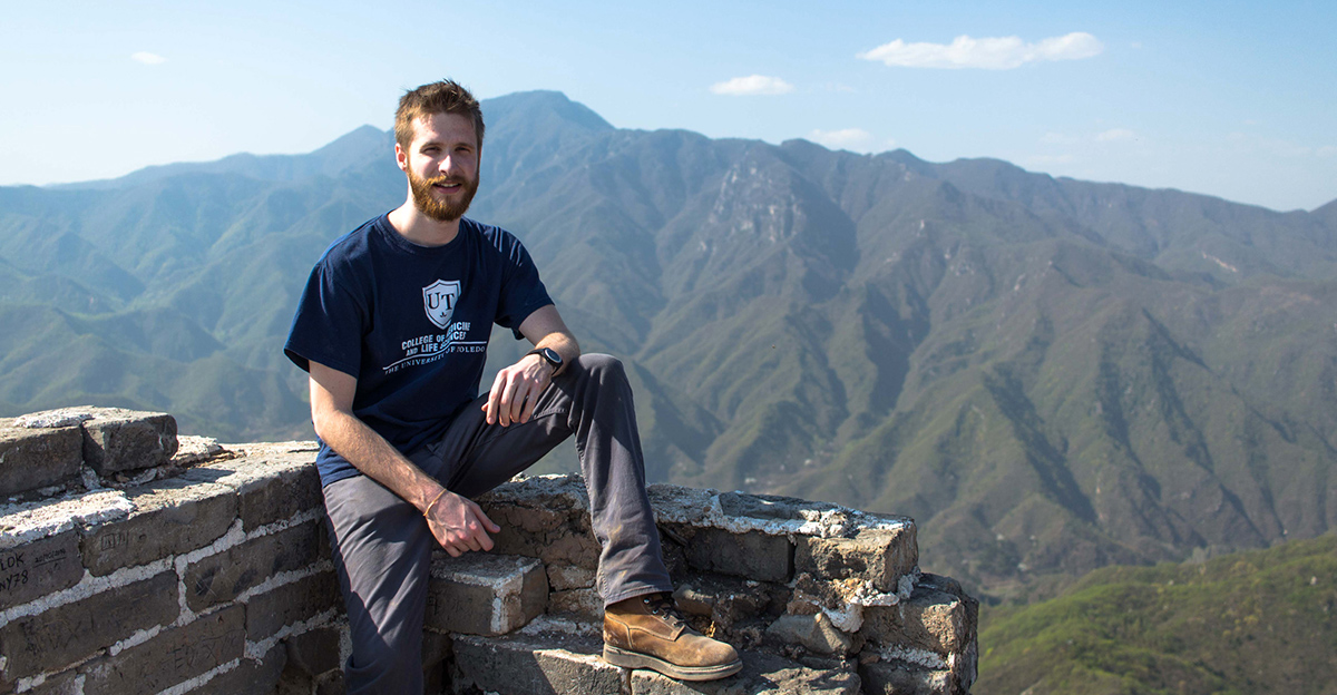 Students at Great Wall