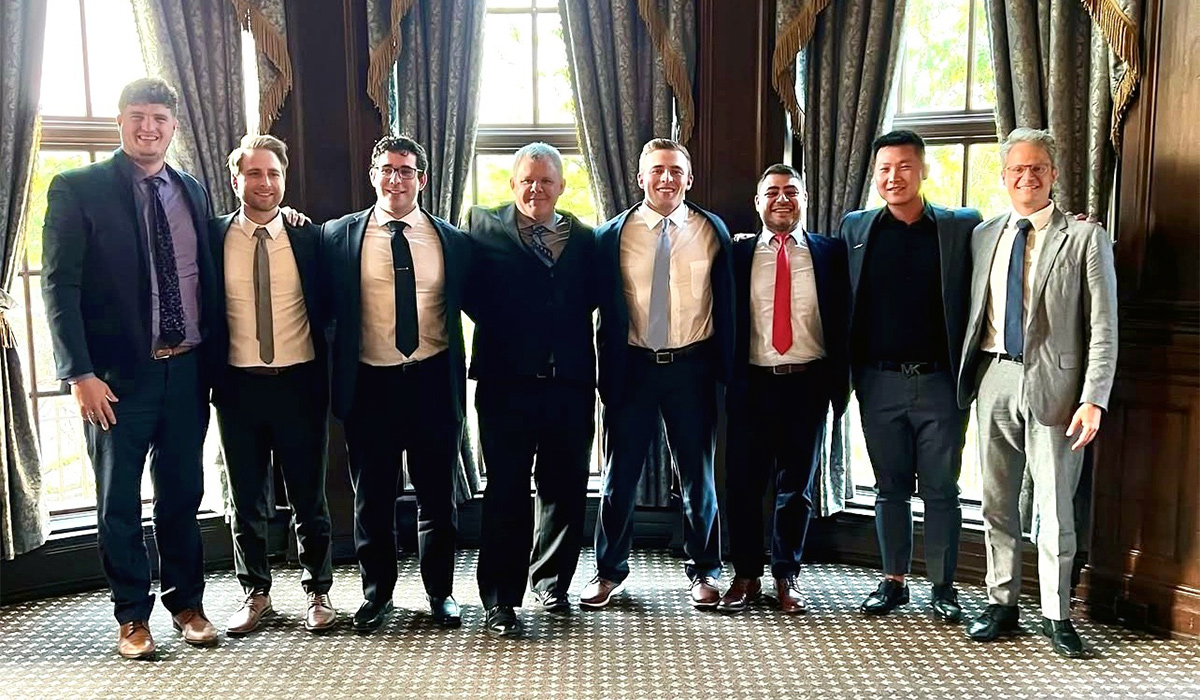 Group photo of graduating residents