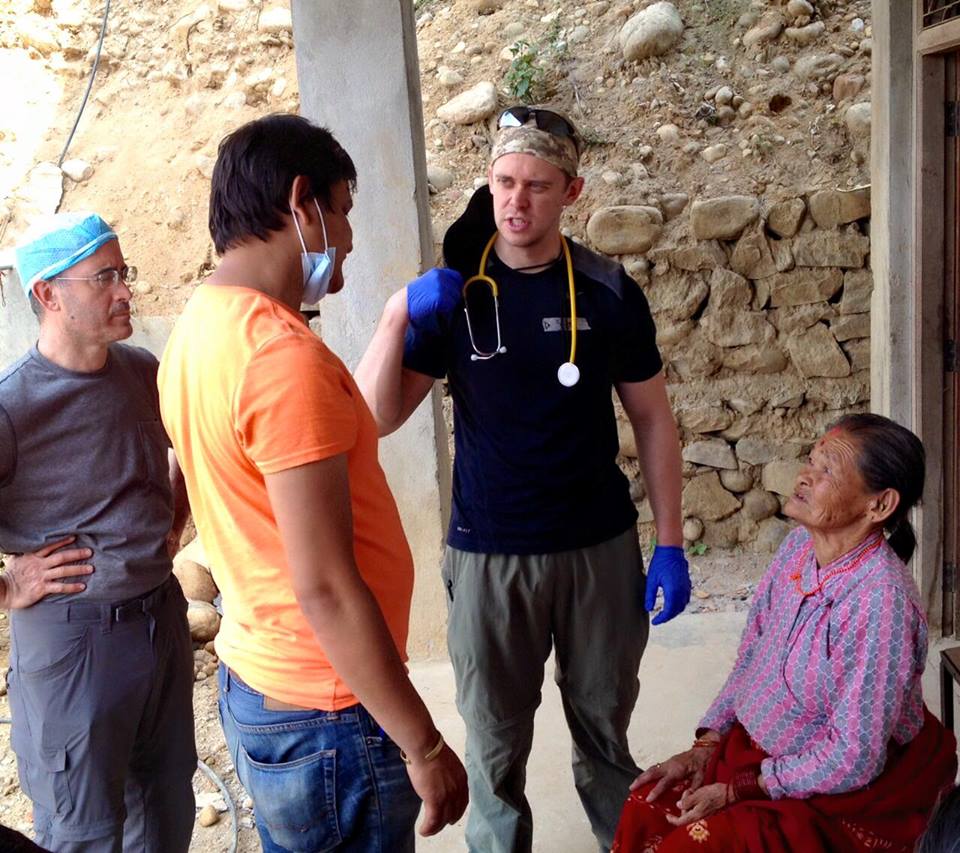 Dr. Hackman in Nepal, May 2015
