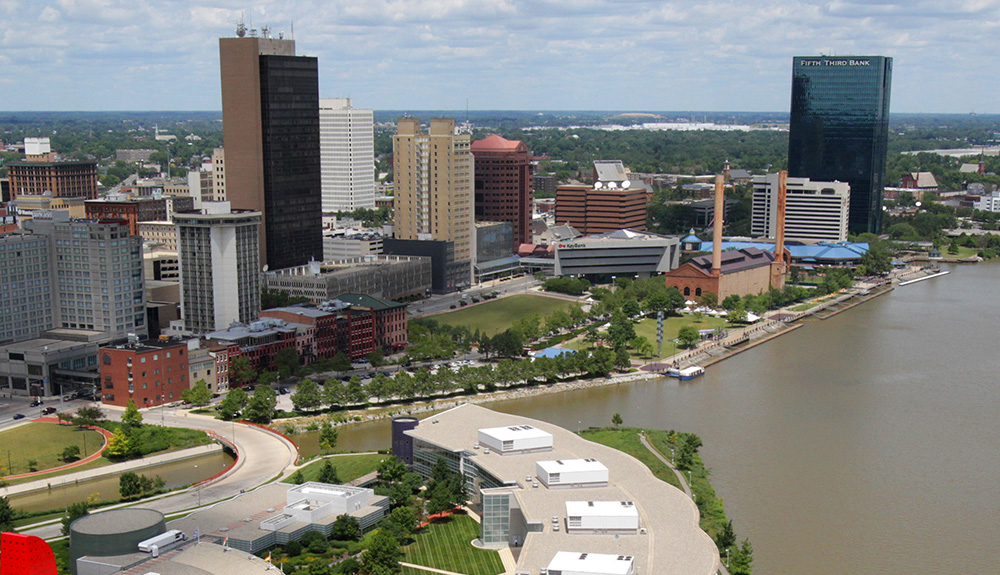 Toledo skyline