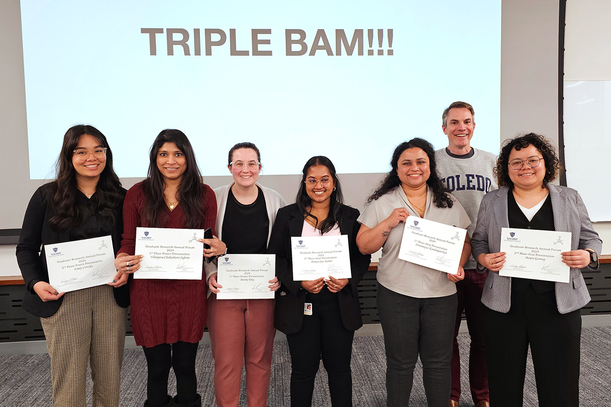 Participants pictured with the keynote speaker, Dr. Joshua Starmer; Founder and CEO of StatQuest