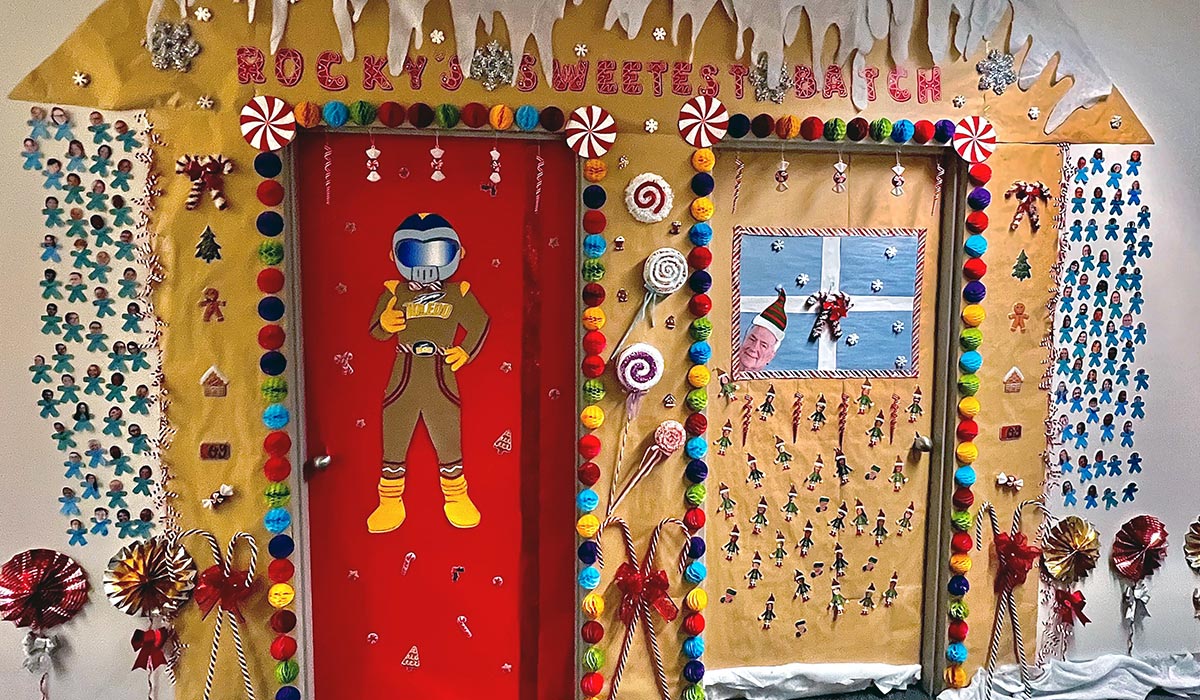 Decorate door