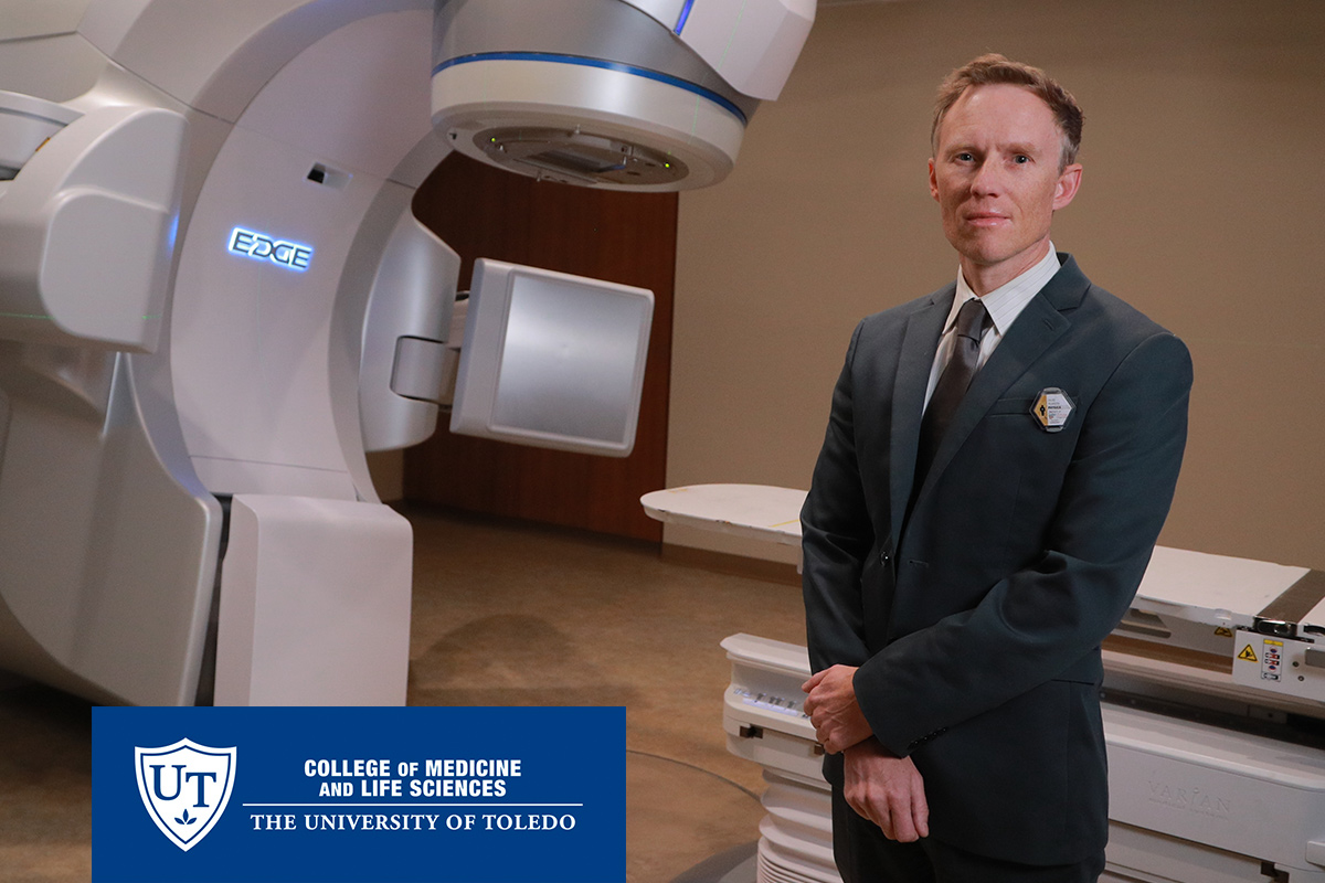 Dr. David Pearson pictured in the clinical space.