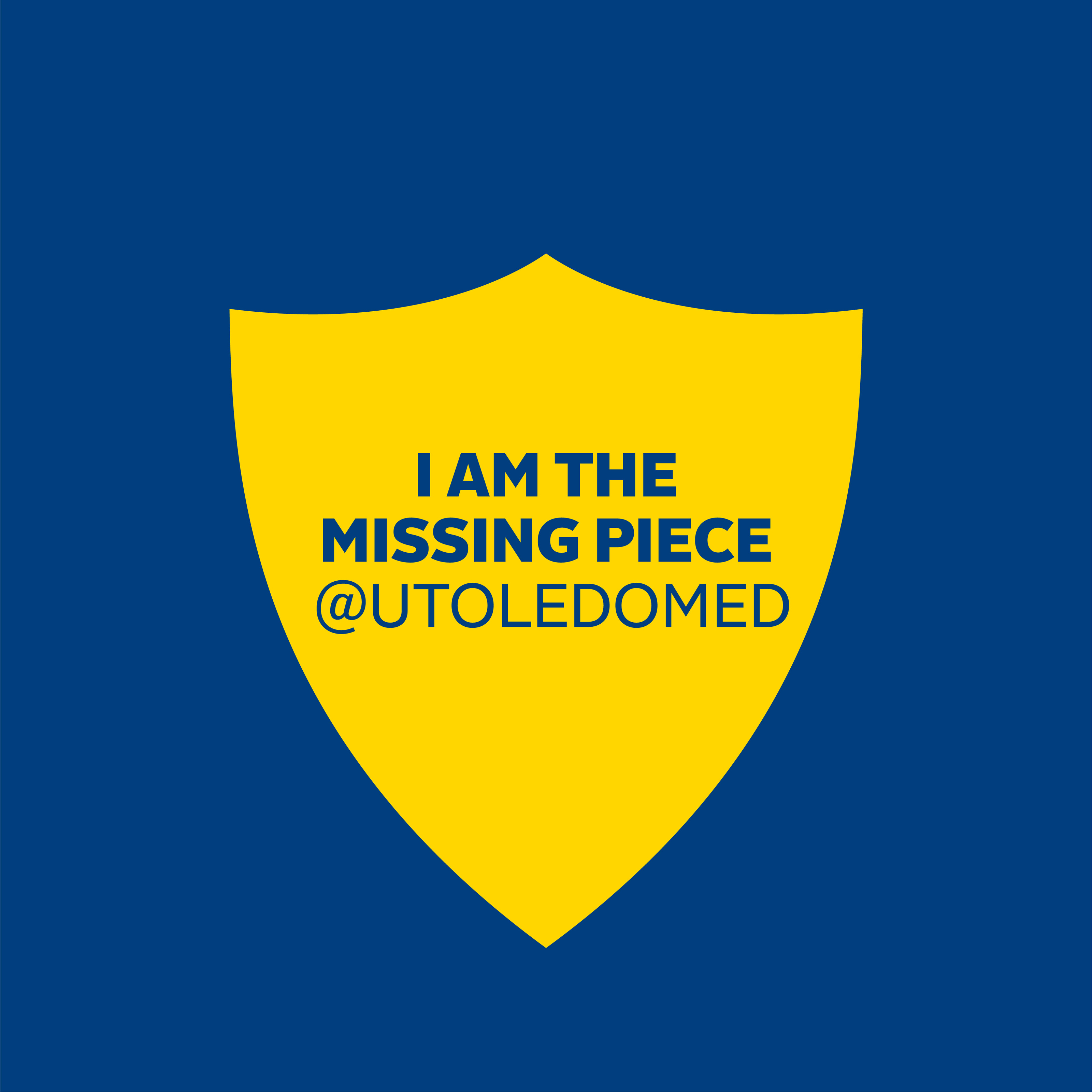 Facebook profile image - I am the missing piece at UToledoMed