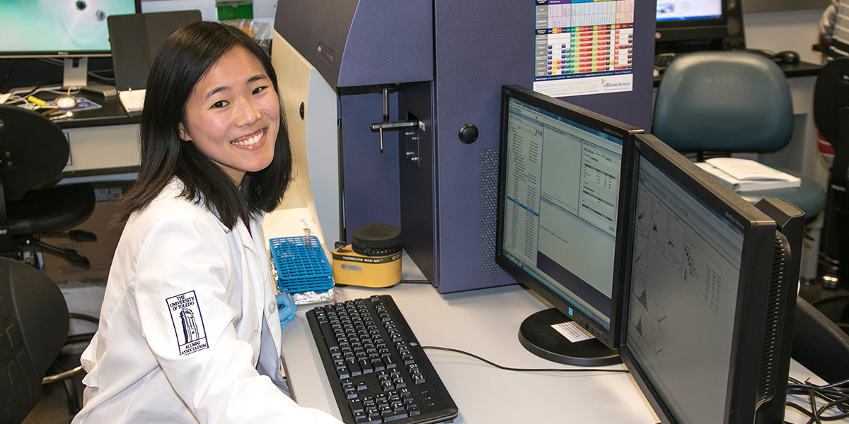 student at sorter