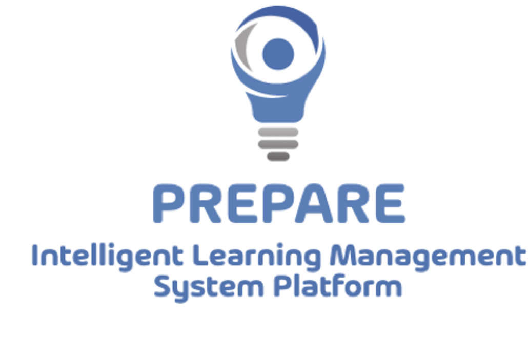 PREPARE logo. Intelligent Learning Management System Platform