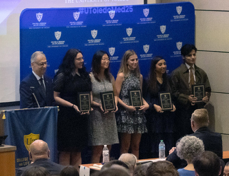 Archive photo from the 2025 Graduation Awards