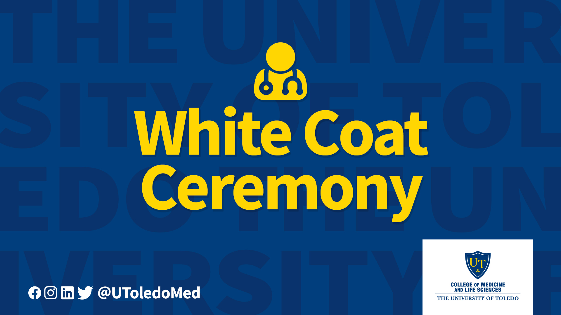 White Coat Ceremony graphic