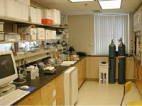 Chemistry research lab