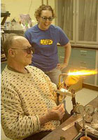 scientific glassblowing lab