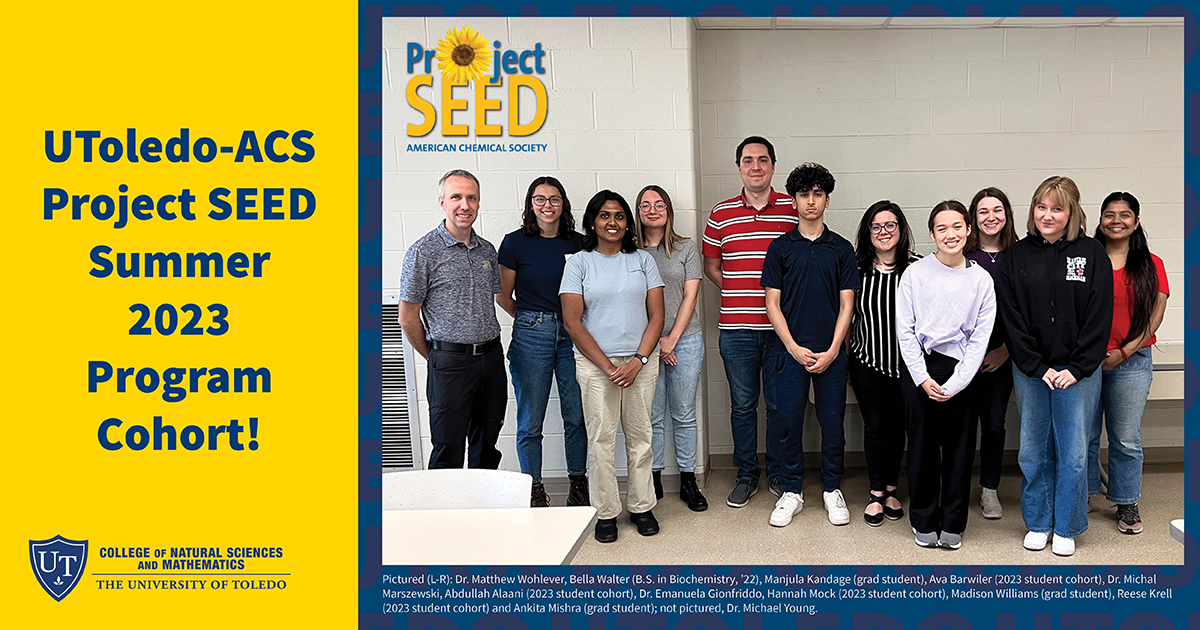 UToledo Project SEED 2023 Cohort