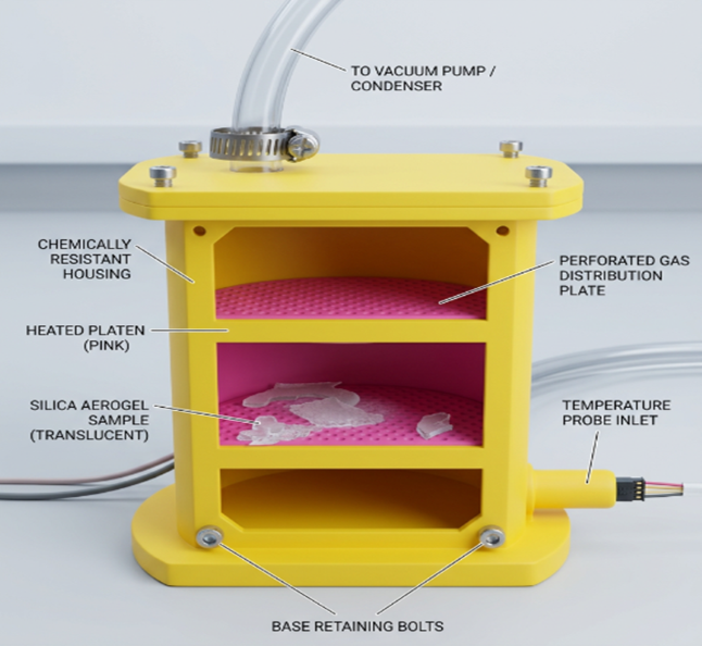 Sample drying chamber