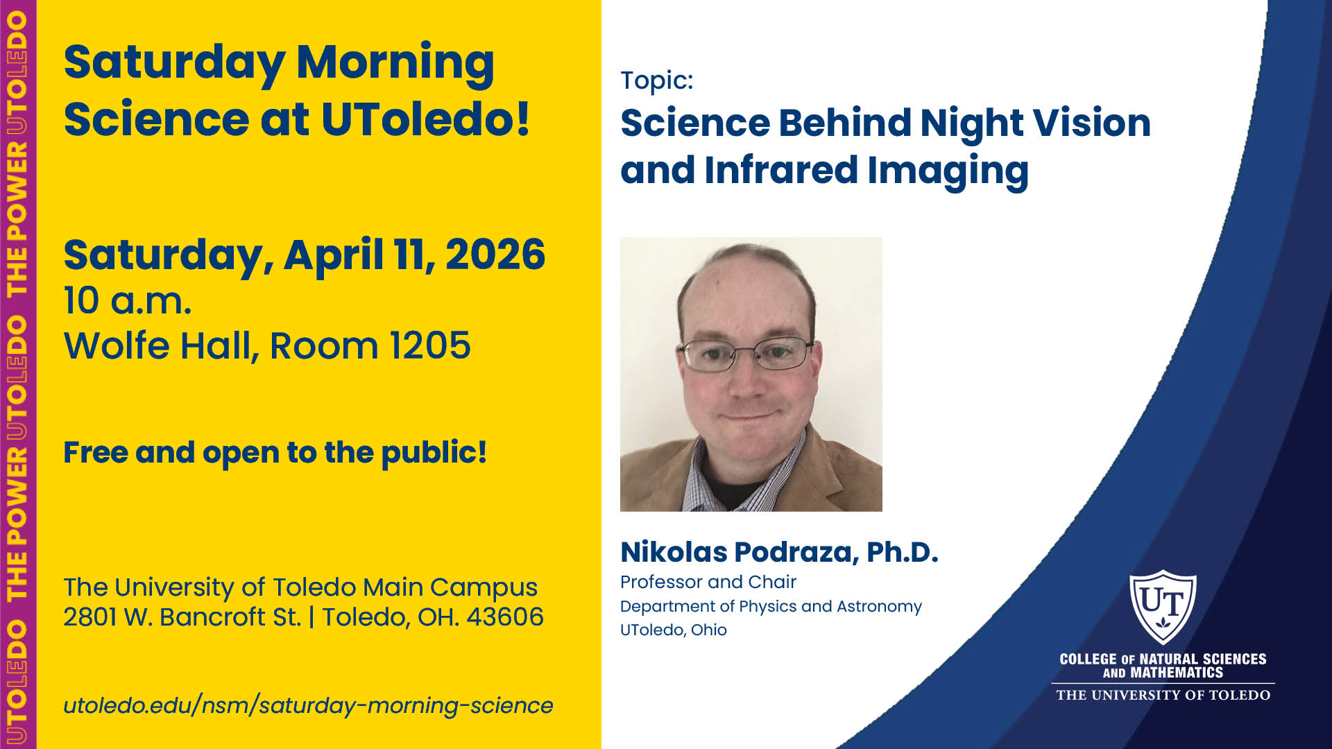 UToledo Saturday Morning Science