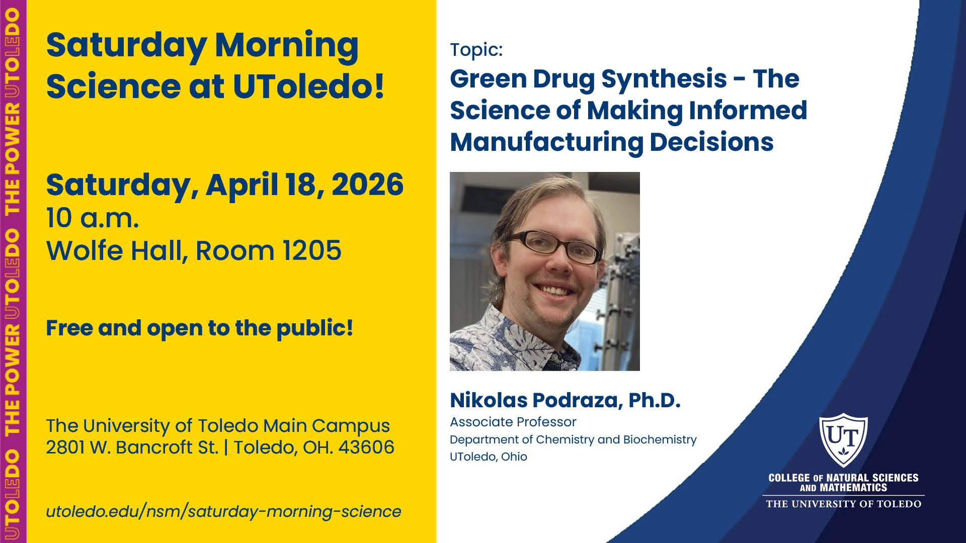 UToledo Saturday Morning Science