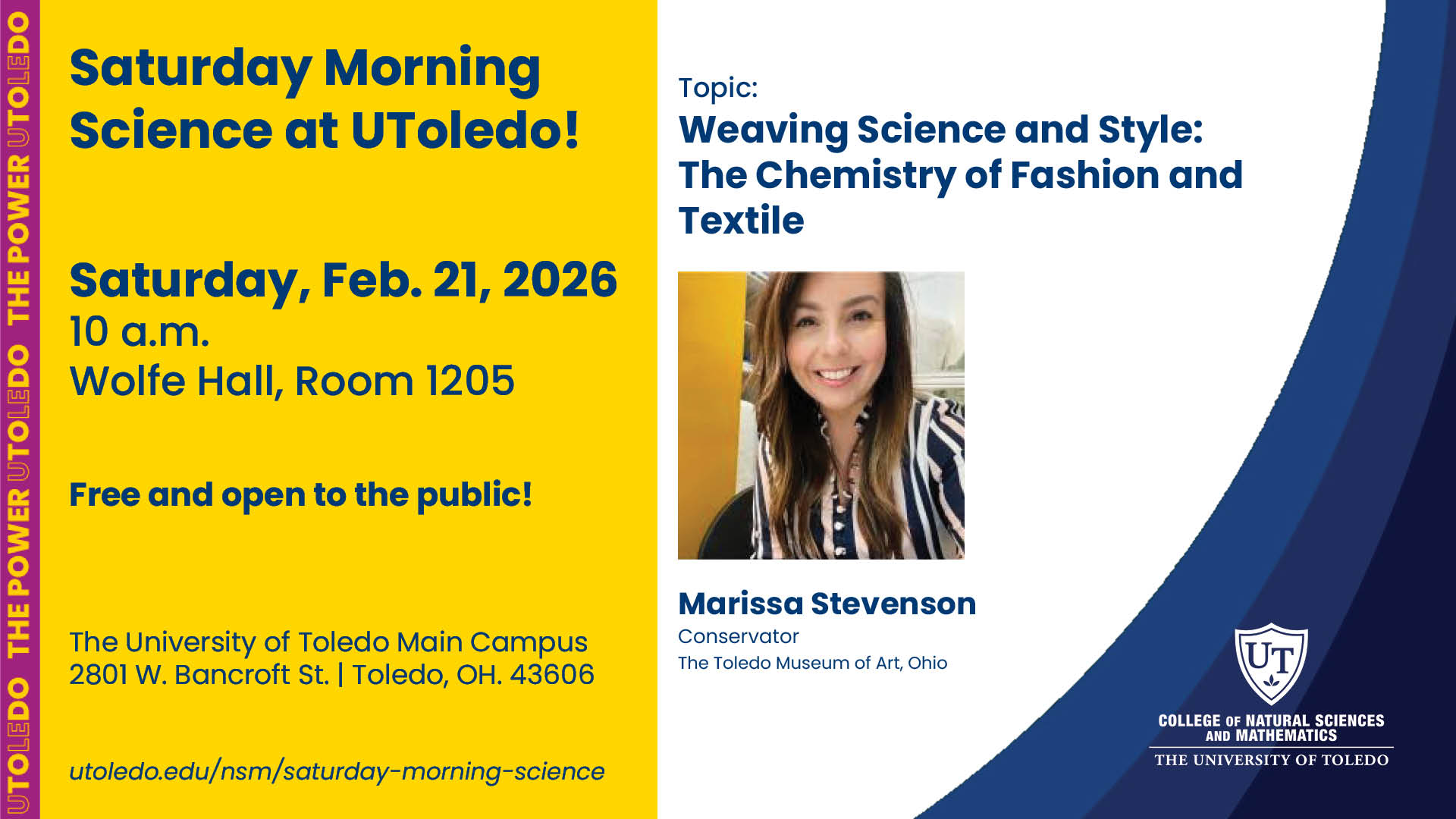 UToledo Saturday Morning Science