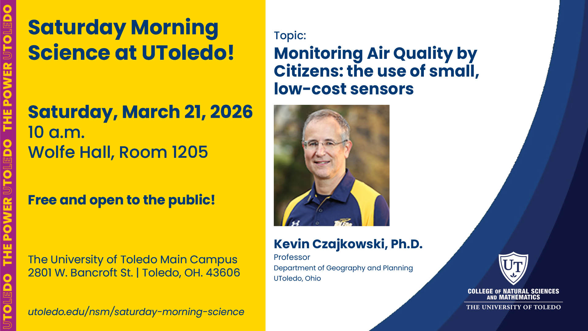 UToledo Saturday Morning Science