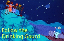 Follow the Drinking Gourd Banner