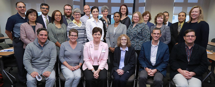Group photo of UT leadership institute 2018-2019 participants