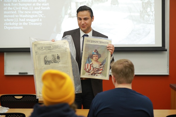 faculty member teaching