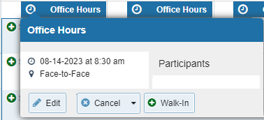 Office Hour Edit