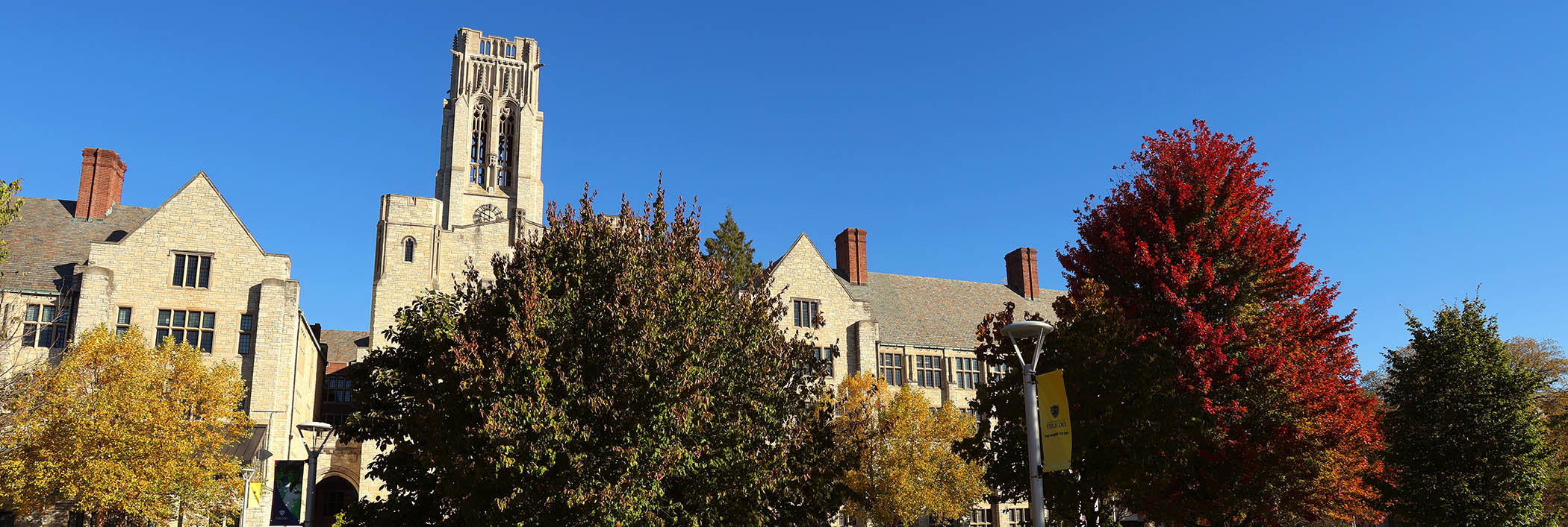 UHall in the fall
