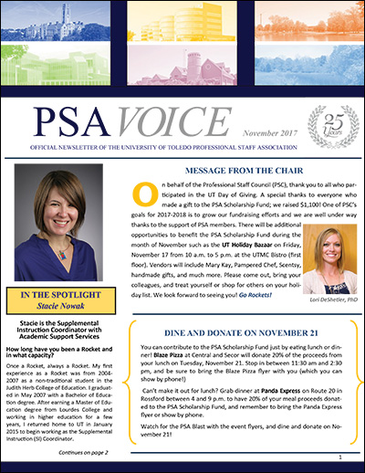 PSA Voice Cover - November 2017