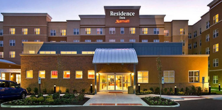 Image of the exterior of the Residence Inn By Marriott in Toledo Ohio