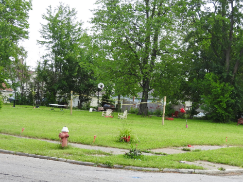 Green Space in a Neighborhood