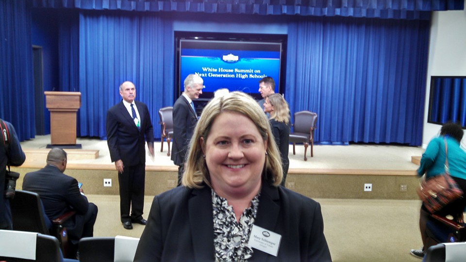 Dr. Schlemper at White House 2015