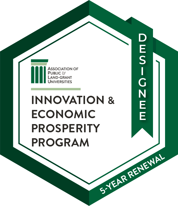 innovation and economic prosperity program 5-year renewal seal