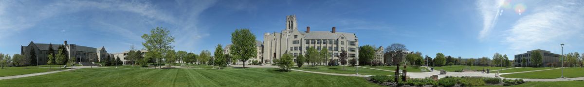 Panorama of Rocket Hall